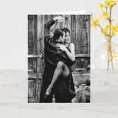 Der Tango Karte (Gelbe Blume)