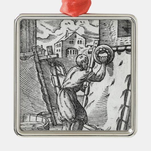 Der Tanner Ornament Aus Metall (Vorne)