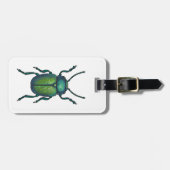 Der Tansienkäfer Gepäckanhänger (Vorderseite horizontal)
