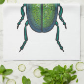 Der Tansienkäfer Geschirrtuch (Gefaltet)