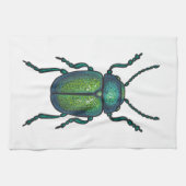 Der Tansienkäfer Geschirrtuch (Horizontal)