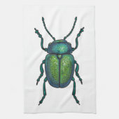 Der Tansienkäfer Geschirrtuch (Vertikal)