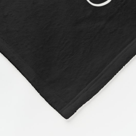 Der Tante-Code Fleecedecke (Ecke)