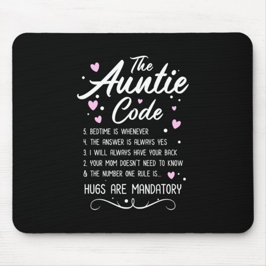 Der Tante-Code Mousepad (Vorne)