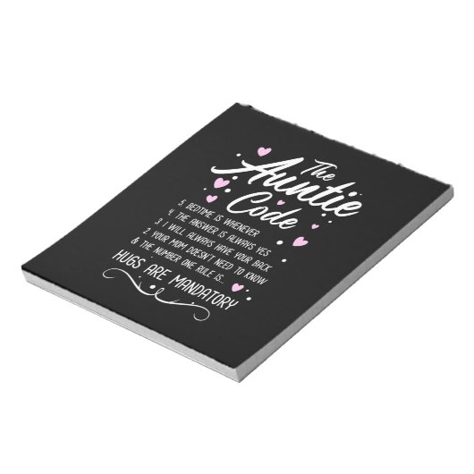 Der Tante-Code Notizblock (Rotiert)