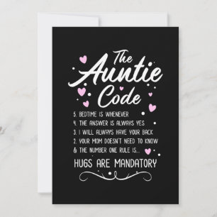 Der Tante-Code Save The Date