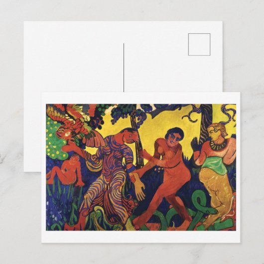 Der Tanz | Andre Derain | Postkarte (Vorne/Hinten)