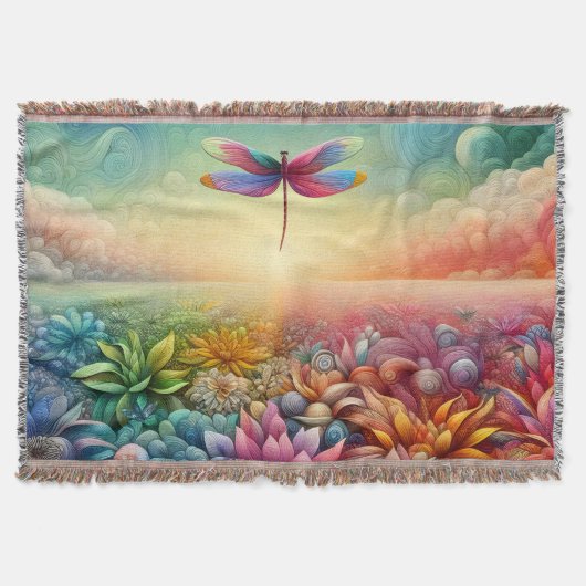 Der Tanz der Dragonfly Decke (Vorderseite)