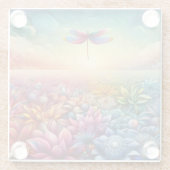 Der Tanz der Dragonfly Glasuntersetzer (Rückseite)