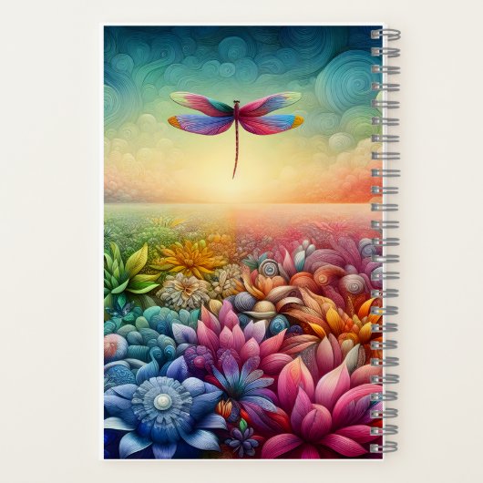 Der Tanz der Dragonfly Notizblock (Rückseite)