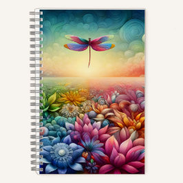 Der Tanz der Dragonfly Notizblock