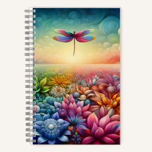 Der Tanz der Dragonfly Notizblock