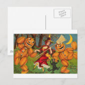 Der Tanz der Hexe Postkarte (Vorne/Hinten)