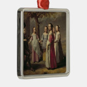 Der Tanz der Kinder Silbernes Ornament (Rechts)