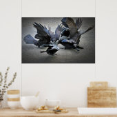 Der Tanz der Krähen Poster (Küche)