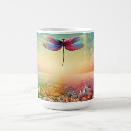 Der Tanz der Libelle - Kaffeetasse