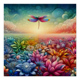 Der Tanz der Libelle Poster