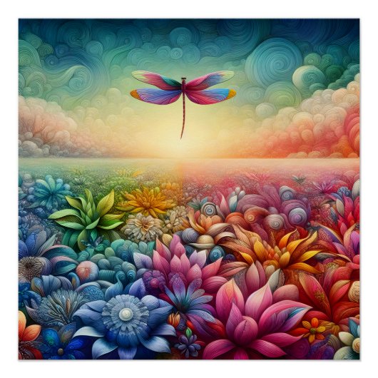Der Tanz der Libelle Poster (Vorderseite)