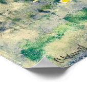 Der Tanz der Narcissus von Charles Demuth Poster (Ecke)