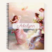 Der Tanz der Nymphen Édouard Bisson Fine Art Notizblock (Vorderseite)