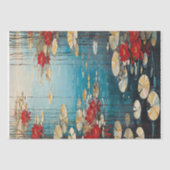 Der Tanz der Wasserlilien - Dekoupage - Seidenpapier (Vorderseite)