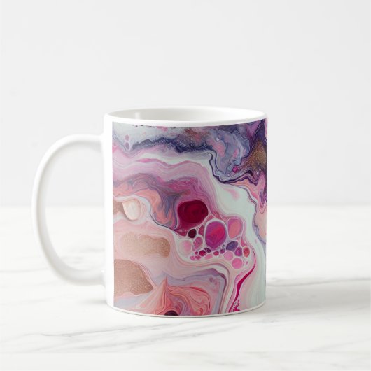 Der Tanz der Zeit Kaffeetasse (Links)