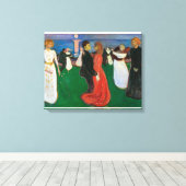 Der Tanz des Lebens | Edvard Munch | Leinwanddruck (Insitu (Holzboden))