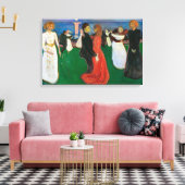 Der Tanz des Lebens | Edvard Munch | Leinwanddruck (Insitu (Wohnzimmer))