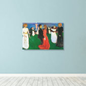 Der Tanz des Lebens | Edvard Munch | Leinwanddruck (Insitu (Holzboden))