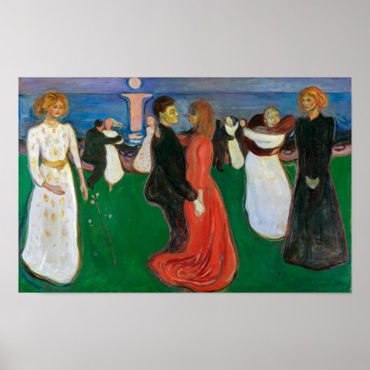 Der Tanz des Lebens | Edvard Munch | Poster (Vorne)