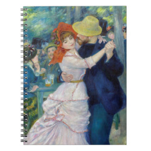 Der Tanz in Bougival von Pierre-Auguste Renoir Notizblock