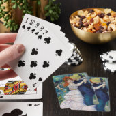 Der Tanz in Bougival von Pierre-Auguste Renoir Spielkarten (In Situ)