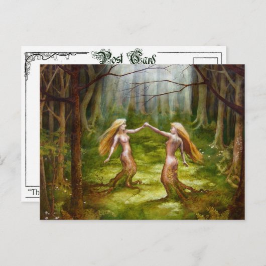 Der Tanz Postkarte (Vorne/Hinten)