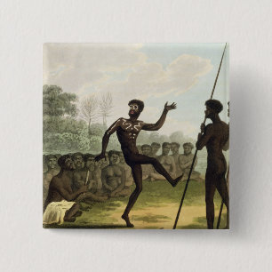 Der Tanz, Ureinwohner von New South Wales Button