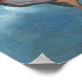 Der Tanz von William-Adolphe Bouguereau Poster (Ecke)