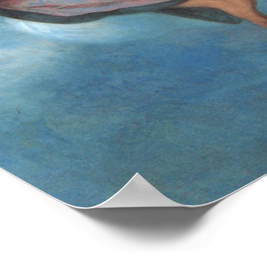 Der Tanz von William-Adolphe Bouguereau Poster (Ecke)