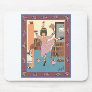 Der Tanzen-Bibliothekar Mousepad