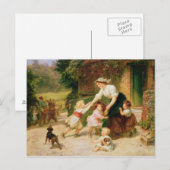 Der tanzende Bär Postkarte (Vorne/Hinten)