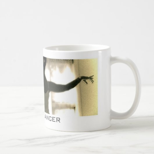 Der Tänzer, bin ich ein Tänzer Kaffeetasse (Rechts)