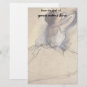 Der Tänzer durch Edgar entgasen, Vintage Briefpapier (Vorne/Hinten)