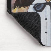 Der Tänzer Gemälde von Alfred Fox Mousepad (Ecke)