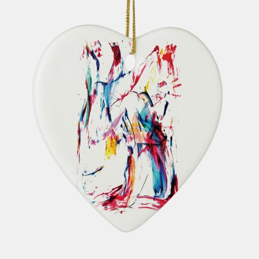 Der Tänzer Keramikornament (Rechts)