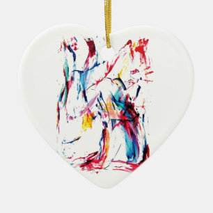 Der Tänzer Keramikornament