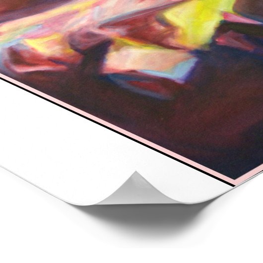 Der Tänzer Poster (Ecke)