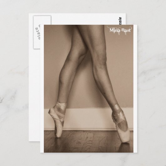 Der Tänzer Postkarte (Vorne/Hinten)