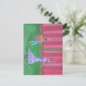 Der Tänzer Postkarte (Stehend Vorderseite)