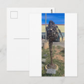 Der Tänzer Postkarte (Vorne/Hinten)