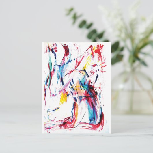 Der Tänzer Postkarte (Stehend Vorderseite)