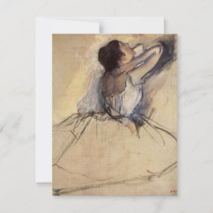 Der Tänzer von Edgar Degas, Vintage Ballerina Kuns