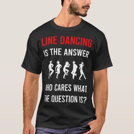 Der Tanztänzer der Ansduchline T-Shirt (Vorderseite)